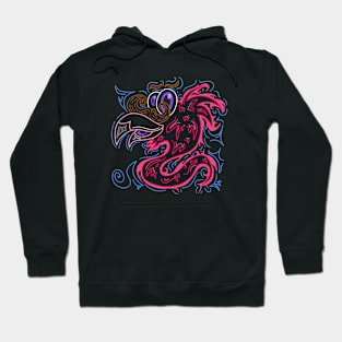 Edward the Stylish Flamingo #2 Hoodie